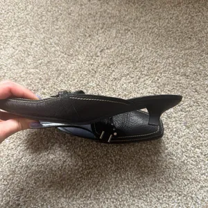 Stuart Weitzman Leather Mules thumbnail 3