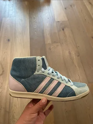 🔥RARE🔥 adidas Retro Women's adi Hoop Mid Grun Shoe,Neoblue/Purple/Glacier 9 thumbnail 13