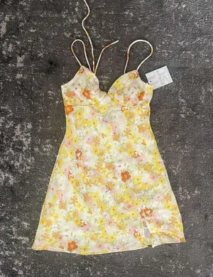 Walk This Way Floral Mini Dress thumbnail 2