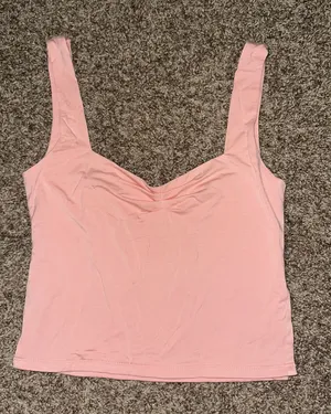 Pink amazon double lined top thumbnail 1
