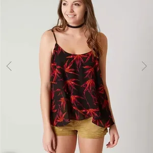 5/$30 🎈 Free people small intimately free people women’s tropical tank‎ top thumbnail 2