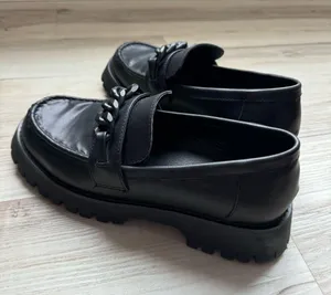 Princess Polly Loafers Black thumbnail 2