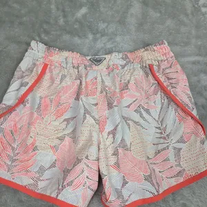Columbia‎ PFG Tropical Print Shorts Women's Size Small Orange and White thumbnail 2