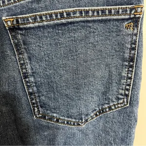 Madewell 90s Straight Leg Jeans‎ High Rise Button Fly Blue Denim Size 24 thumbnail 13
