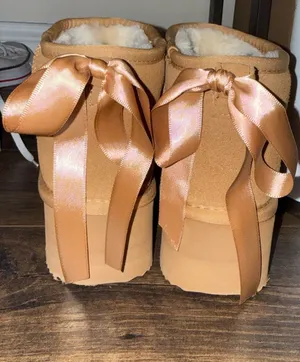 Platform Slippers Brown Size 7.5 thumbnail 1