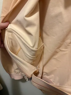 Lululemon lab Kosaten jacket peach satin XS nwot thumbnail 12