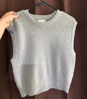 Freshman 1996 grey sleeveless sweater thumbnail 1