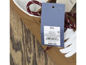 NWT Universal Thread JoJo Sneakers Double Lace Low Top 94462312 Brown 6.5M thumbnail 8