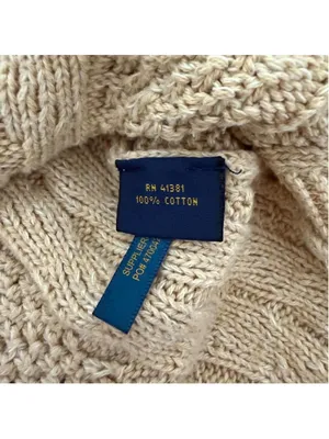 Polo Ralph Lauren Beige Cable Knit Sleeveless Tunic Sweater Mock Neck - Size M thumbnail 6