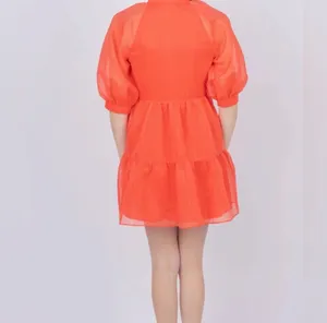Amanda Uprichard Diego Dress in Reiss Coral thumbnail 7
