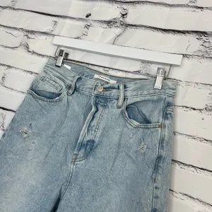 Vintage Y2K PacSun Dad Jeans High Rise Button Fly Light Wash Distressed Size 28 thumbnail 7