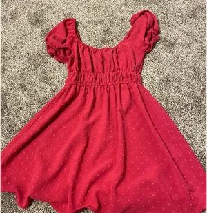 Altar'd State happily ever after mini puff sleeve pink dress thumbnail 2