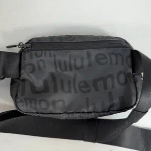 Lululemon Athletica‎ Everywhere Belt Bag 1L Wobbley Wordmark Logo Print Black thumbnail 8