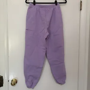 PANGAIA Organic Cotton Light Purple Lavender Drawstring Sweatpants Size Small thumbnail 6