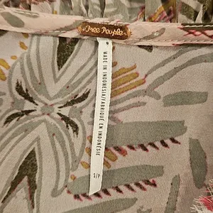 💕FREE PEOPLE💕 Lover to Lover Dress by Bali~ Bohemian Print Small NWOT thumbnail 11