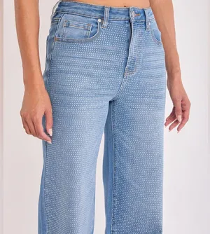 Rue - Bling Out High Rise Stretch Straight Leg Denim thumbnail 4