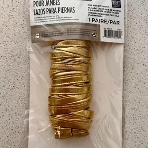 Gold Goddess Leg Wraps Halloween thumbnail 3