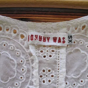 Johnny Was White Top Blouse thumbnail 7