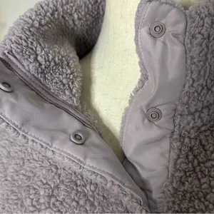 H&M Women’s Fleece Purple Size Small Polyester thumbnail 4