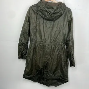 G-STAR RAW Women's Parka Jacket Hooded Black Cotton Pockets Zip size Small thumbnail 7