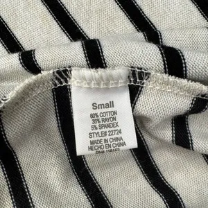 Poof! Striped Cream and Black Cardigan with Elbow Patches thumbnail 16