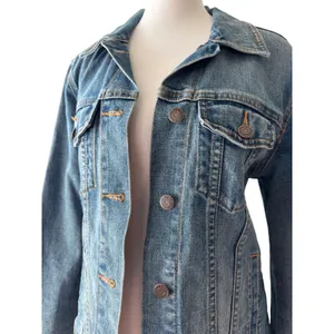 Old Navy Medium Wash Denim Jacket thumbnail 6