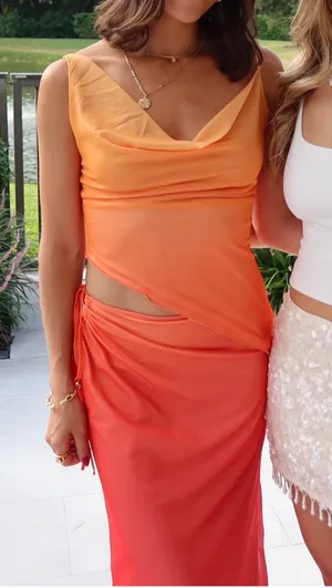 Orange ombré set Size XS thumbnail 5
