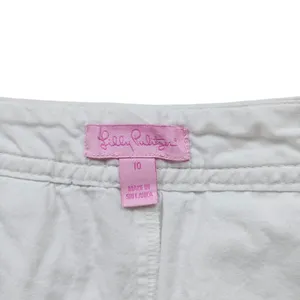 Lilly Pulitzer Womens Seersucker Skort Mini Skirt White Sz 10 Preppy thumbnail 6