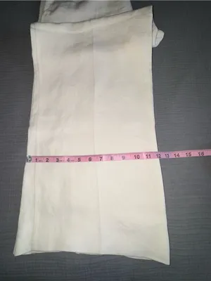 Zara Wide-Leg White Pants thumbnail 5