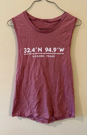 Maroon Kilgore Coordinates Women's Tank Top - Sleeveless Graphic Tee thumbnail 1