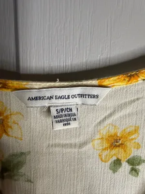 Floral American Eagle Top thumbnail 4