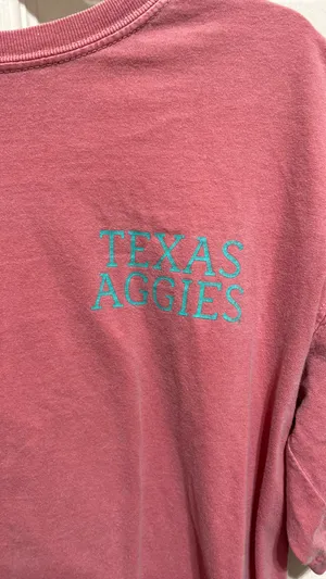 texas A&M tshirt Pink Size L thumbnail 2