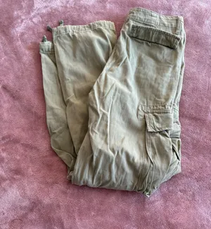 ZARA Cargo Pants High-Rise thumbnail 2