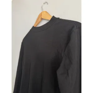NWT Natural Life Black Mock Neck Ribbed Long Sleeve Top Size Large thumbnail 3