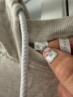Travis Mathew’s Women’s Cream Lightweight Hoodie Sweatshirt thumbnail 4