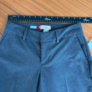 Vintage Gap Y2K Carpis Cuffed Cropped Dress Pants Size 0 Office Siren Indie NWT thumbnail 8