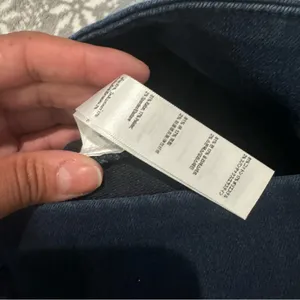 Spanx High Rise Side Zip Alexia‎ StretchSkinny Jeans Indigo Large Minimalist thumbnail 5