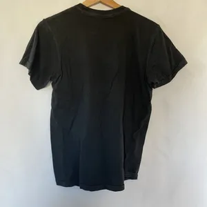 Vintage MuKappa women's size small Black Cotton‎ T-Shirt lightweight summer top thumbnail 5