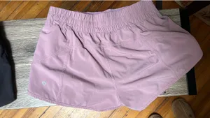 Lululemon Pink Tracker Shorts thumbnail 2