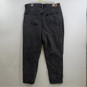 Madewell Baggy Tapered Jeans 32T Mackinnon Wash Charcoal Gray Tall thumbnail 3