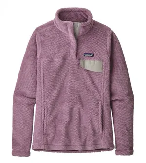 Patagonia Re Tool Verbena Purple Snap Pullover Fleece Fuzzy‎ Jacket Size MEDIUM thumbnail 1
