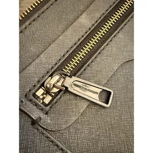 Rebecca Minkoff Avery Crossbody Bag Black Saffiano Leather‎ Gunmetal Chain OS thumbnail 11