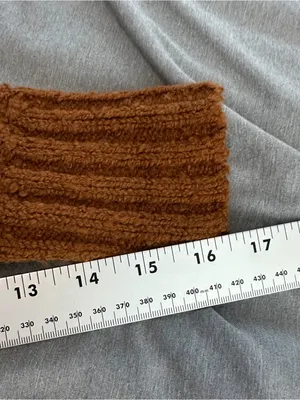 Anthropologie Women’s Small Rust Brown Oversized Open Front Cardigan thumbnail 10