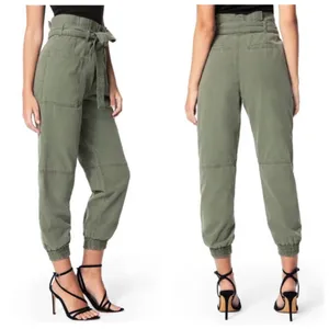 Joe's Jeans Olive Green Paperbag Utility Jogger Pants thumbnail 2