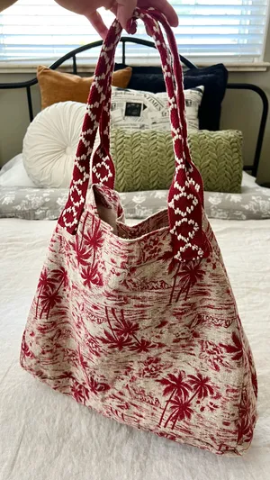 Hawaiian Canvas Tote Bag thumbnail 1