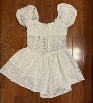 Hudson and Bailey dress White thumbnail 2