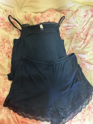 Target ribbed Pajama set  thumbnail 1