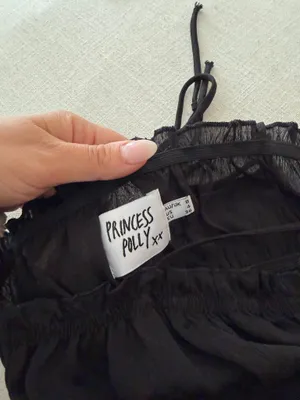 Princess Polly Top Black thumbnail 2