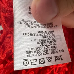 Reiss Abrianna Red Lace V-Neck Cap Sleeve Cocktail Dress Size 4 thumbnail 14