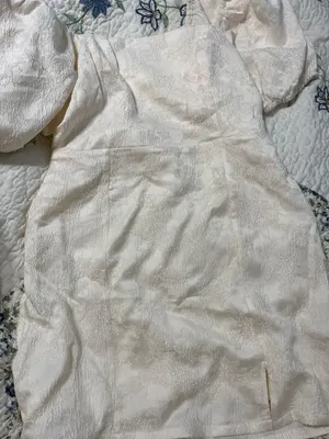 Altar'd State White Floral Dress thumbnail 1